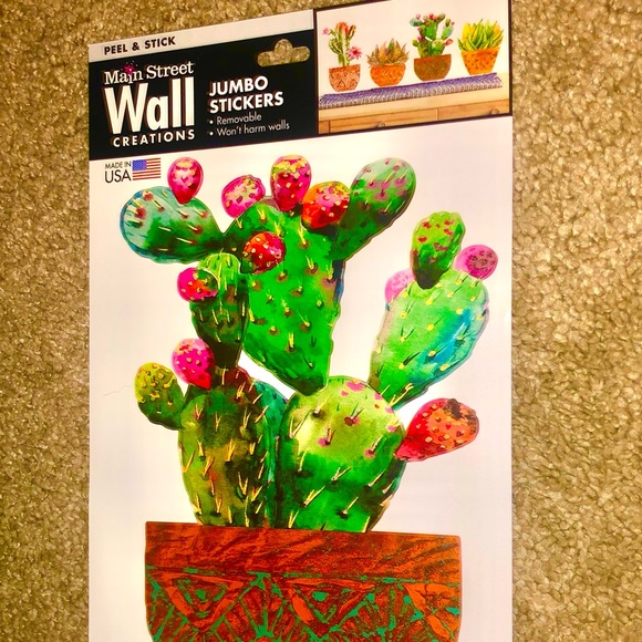 🌵POTTED CACTUS WALL ART 🌵 - Picture 2 of 10